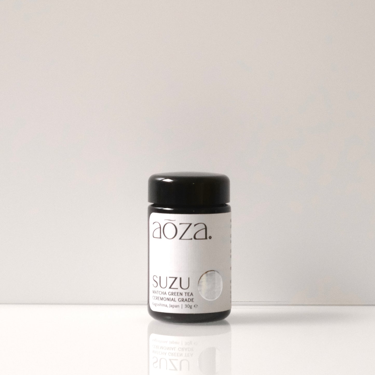 SUZU Ceremonial Matcha – 30g Glass Jar