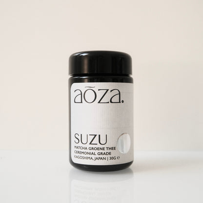 SUZU Ceremonial Matcha – 30g Glass Jar