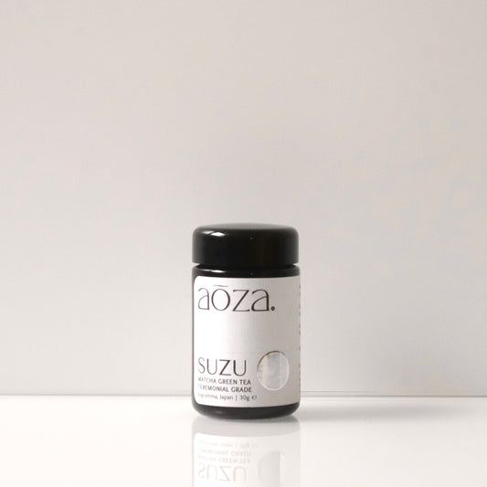 SUZU Ceremonial Matcha – 30g Glass Jar
